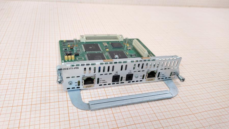 043-060-001 Маршрутизатор CISCO 2811 + NM-2CE1T1-PRI #15