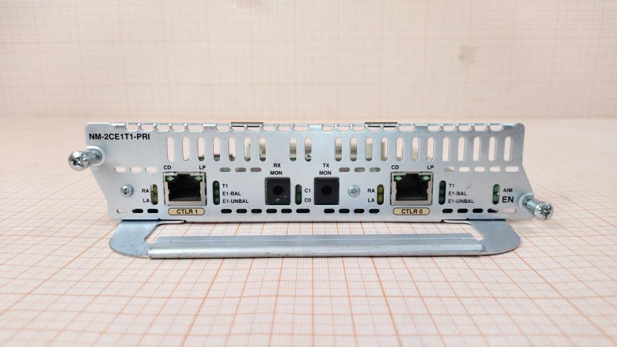 043-060-001 Маршрутизатор CISCO 2811 + NM-2CE1T1-PRI #16
