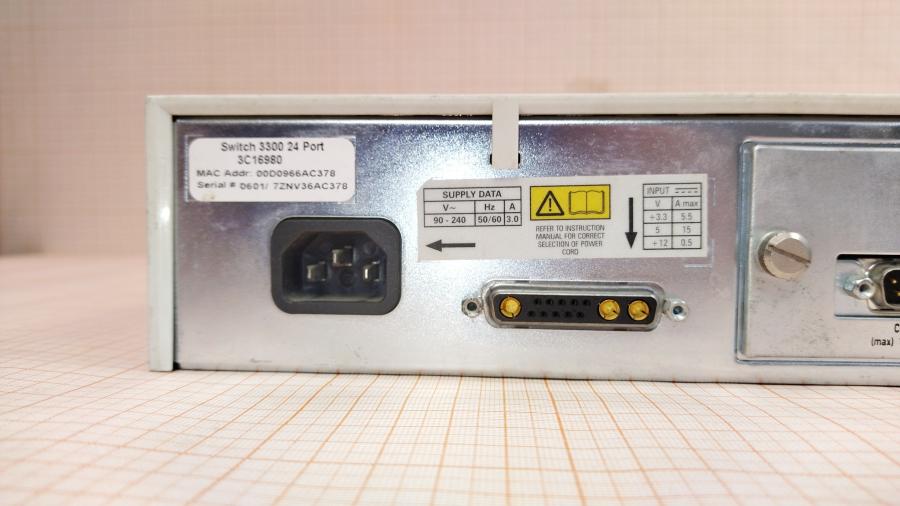 043-070-001 Коммутатор управляемый 3COM SuperStack2 3300 (3C16980) #9