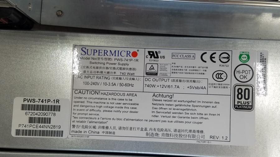 189-145-014 Сервер SuperMicro CSE-836BA X9DRD-A #8