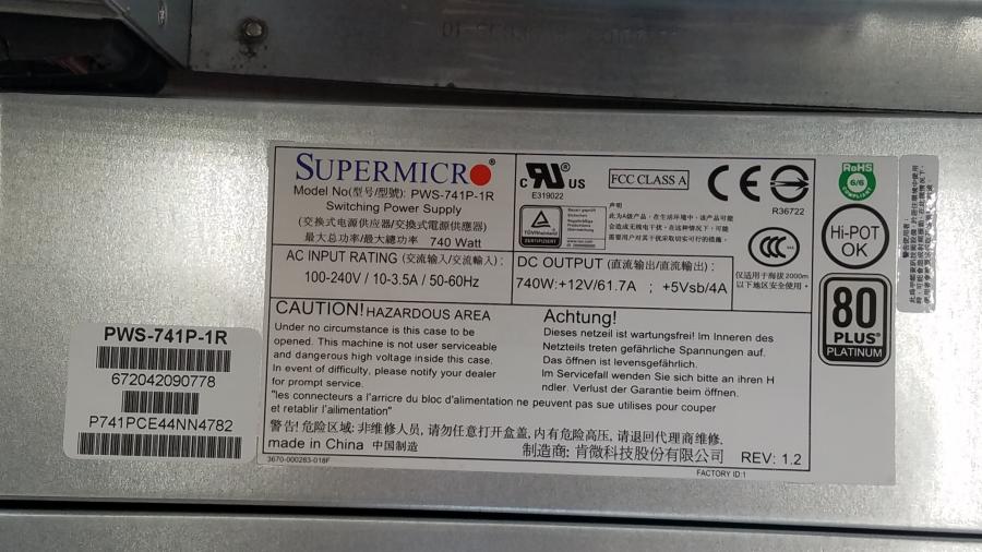 189-145-015 Сервер SuperMicro CSE-836BA X9DRD-A #9