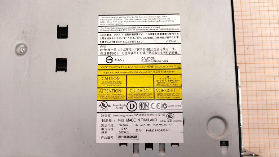 043-058-004 Система резервного питания CISCO PWR675-AC-RPS-N1 #12