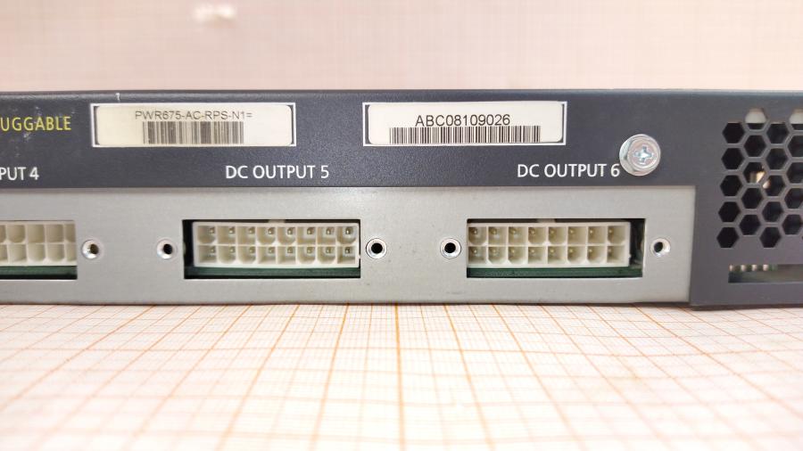 043-058-005 Система резервного питания CISCO PWR675-AC-RPS-N1 #10
