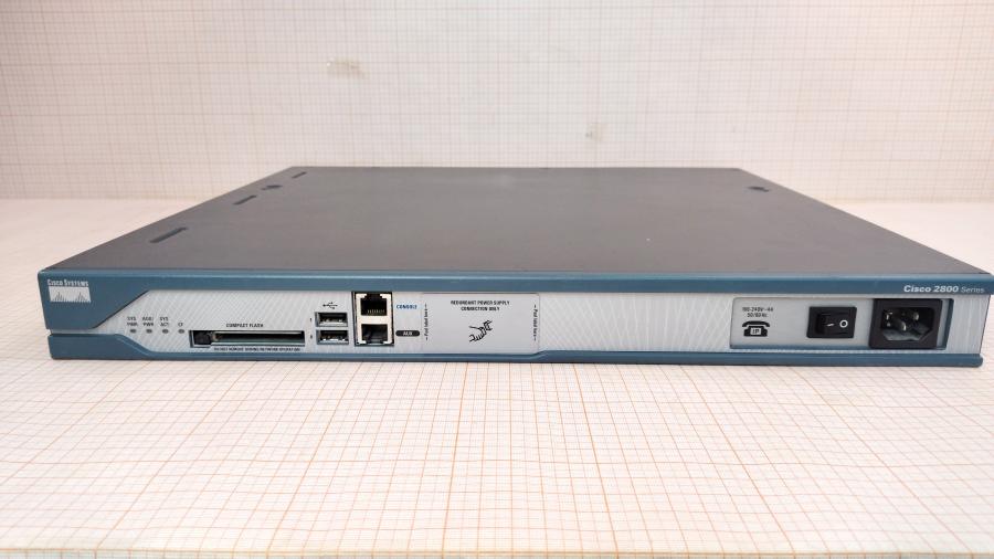 083-045-001 Маршрутизатор CISCO 2811 + NM-ESW-16 + VIC2-2FXS + VIC 1ADSL + VWIC2-1MFT-T1/E1 + VIC2-4FX0 #2