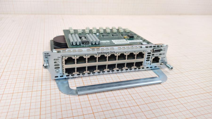 083-045-001 Маршрутизатор CISCO 2811 + NM-ESW-16 + VIC2-2FXS + VIC 1ADSL + VWIC2-1MFT-T1/E1 + VIC2-4FX0 #16