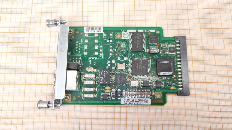 083-045-001 Маршрутизатор CISCO 2811 + NM-ESW-16 + VIC2-2FXS + VIC 1ADSL + VWIC2-1MFT-T1/E1 + VIC2-4FX0 #21