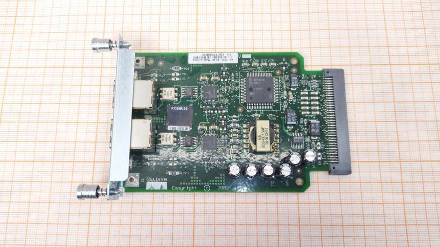 083-045-001 Маршрутизатор CISCO 2811 + NM-ESW-16 + VIC2-2FXS + VIC 1ADSL + VWIC2-1MFT-T1/E1 + VIC2-4FX0 #25