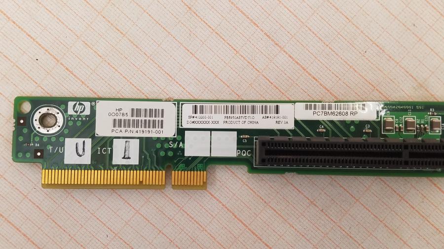 173-248-001 Райзер HP 419191-001 #2