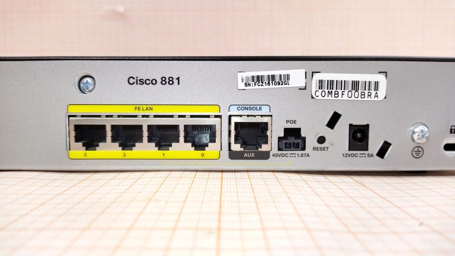 173-114-003 Маршрутизатор CISCO 881 #10