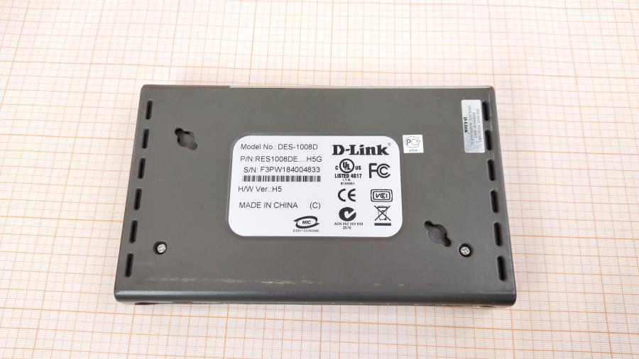 173-251-001 Коммутатор неуправляемый D-LINK DES-1008D #7
