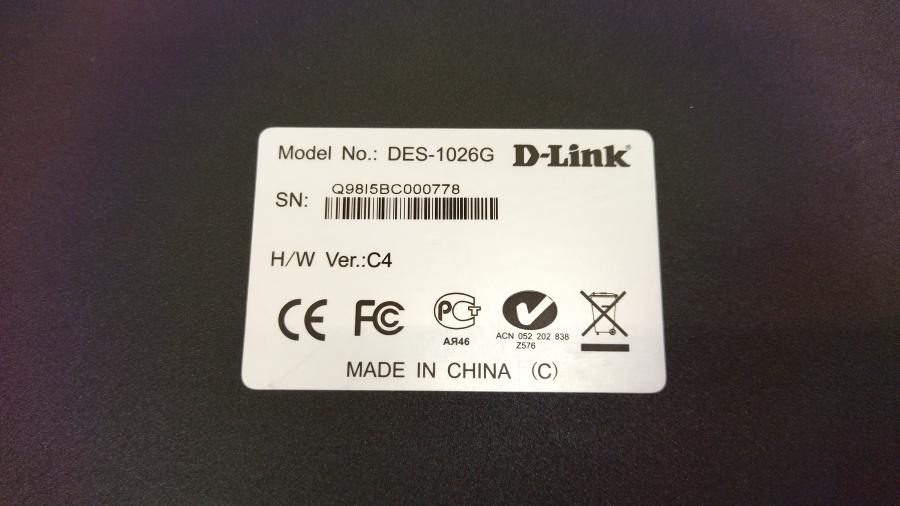 114-489-003 Коммутатор неуправляемый D-LINK DES-1026G #12