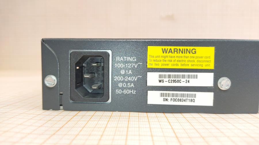 114-490-001 Коммутатор управляемый CISCO Catalyst WS-C2950C-24 #14