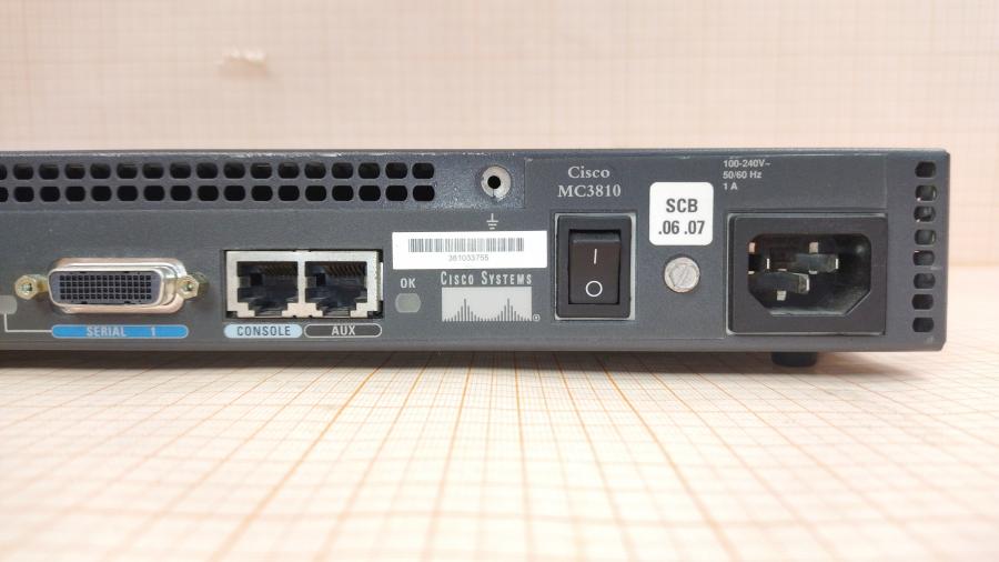 173-254-001 Концентратор CISCO MC3810 + AVM6 #9
