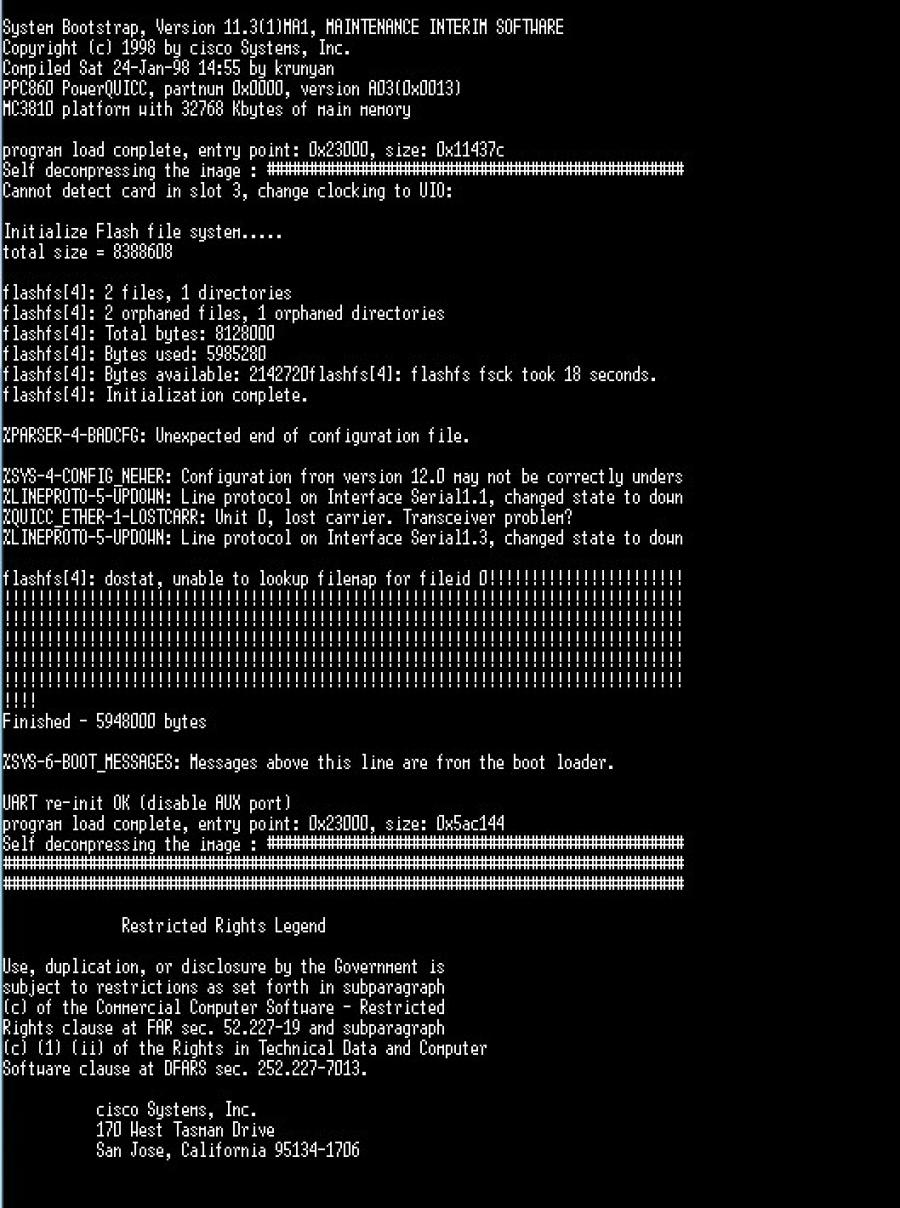 173-254-001 Концентратор CISCO MC3810 + AVM6 #12