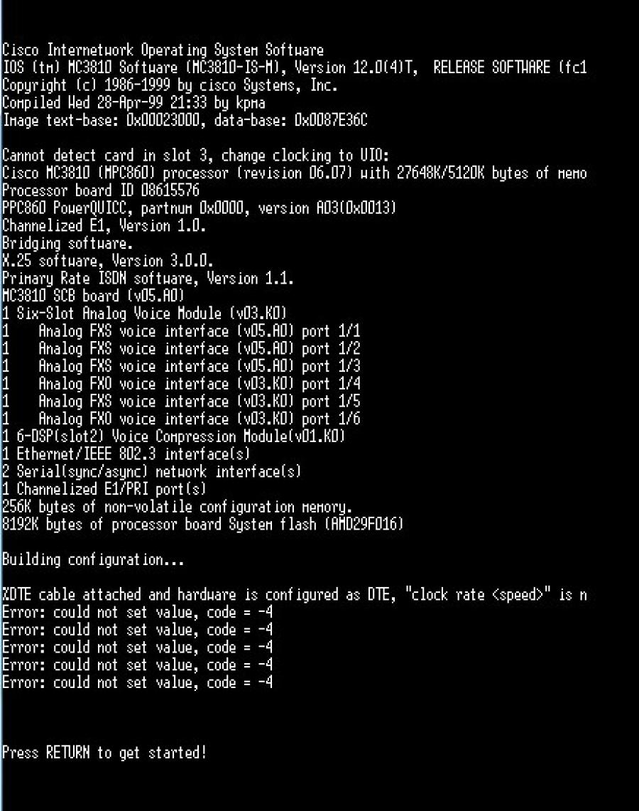 173-254-002 Концентратор CISCO MC3810 + AVM6 #13
