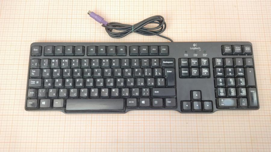 066-157-001 Клавиатура проводная Logitech K100 #1