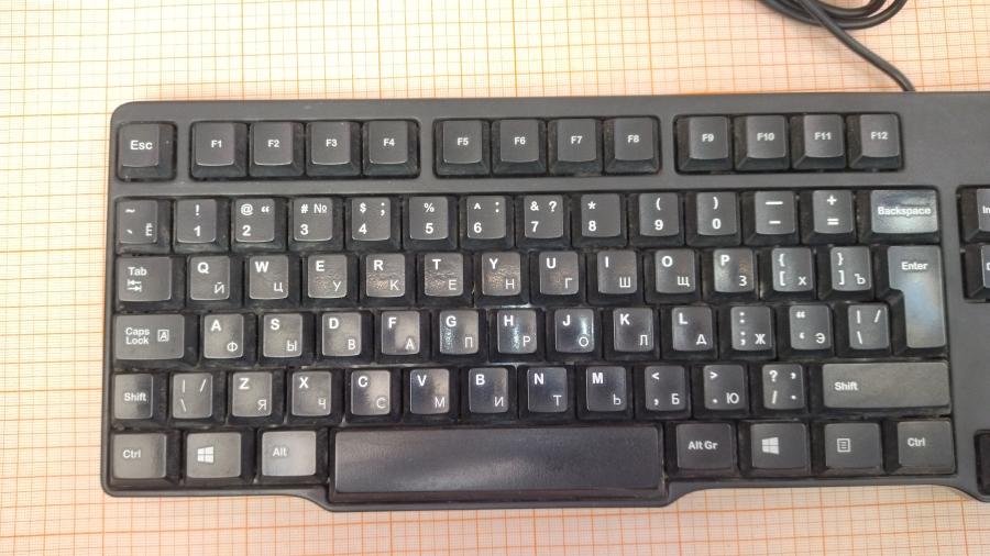 066-157-001 Клавиатура проводная Logitech K100 #2