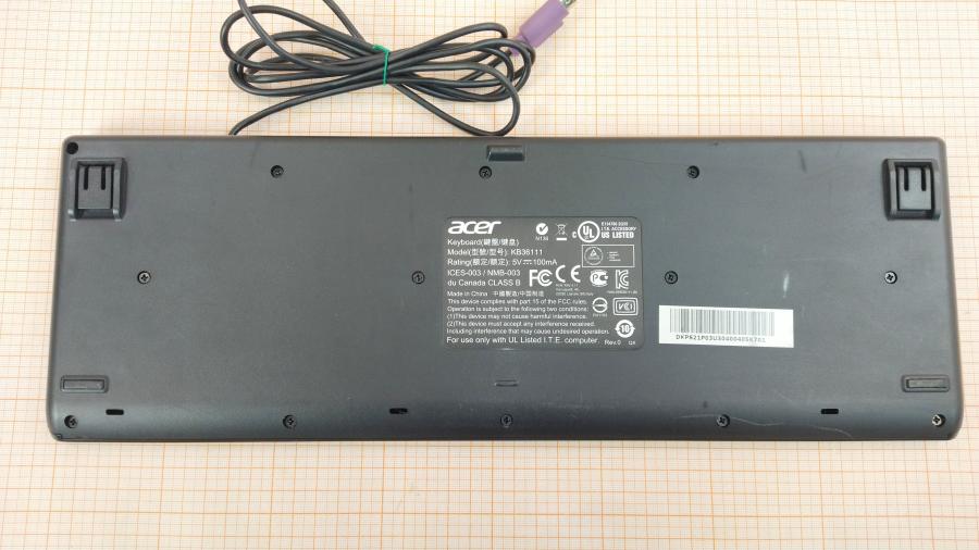 066-159-001 Клавиатура проводная ACER KB36111 #4