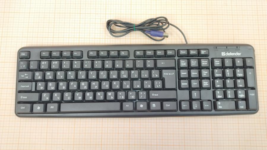 066-161-001 Клавиатура проводная Defender HB-520 #1