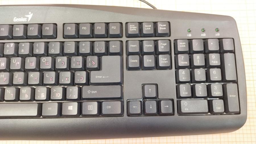 066-162-001 Клавиатура проводная Genius KB-110 #3