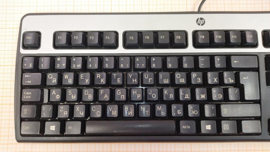 066-163-001 Клавиатура проводная HP KB-0316 #2