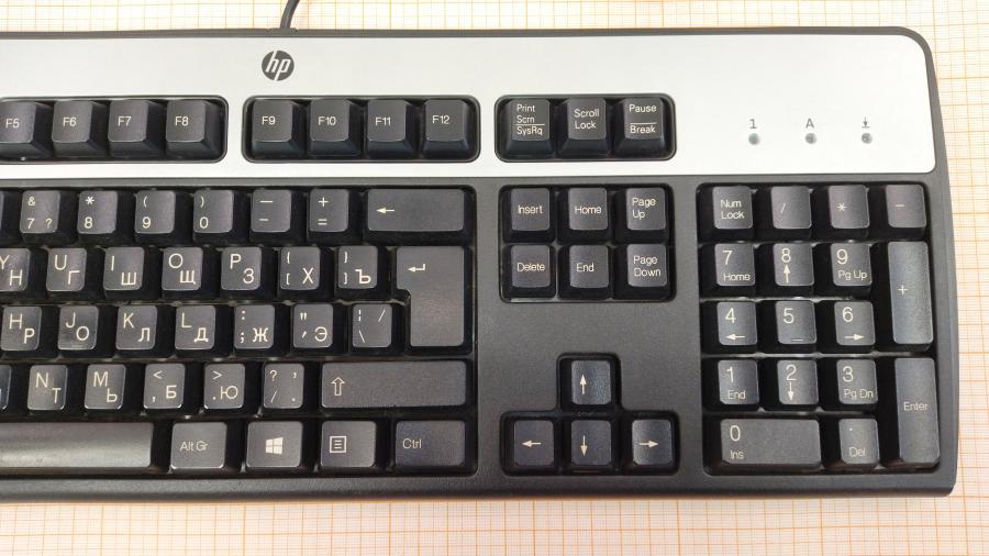 066-163-001 Клавиатура проводная HP KB-0316 #3