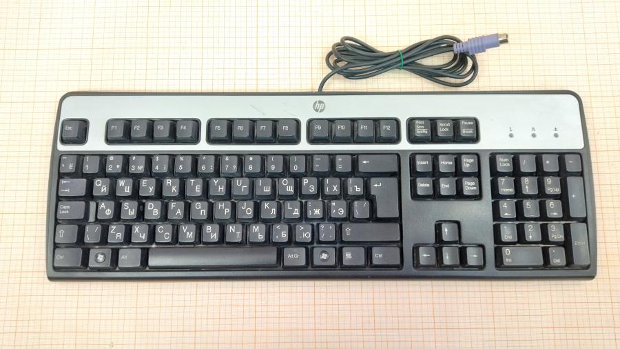 066-163-002 Клавиатура проводная HP KB-0316 #1