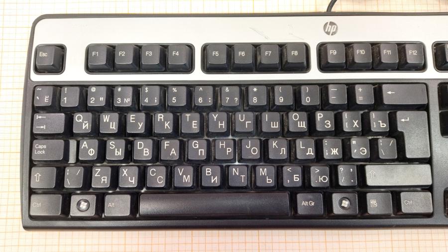 066-163-002 Клавиатура проводная HP KB-0316 #2