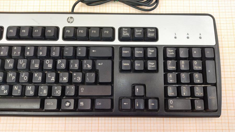 066-163-002 Клавиатура проводная HP KB-0316 #3