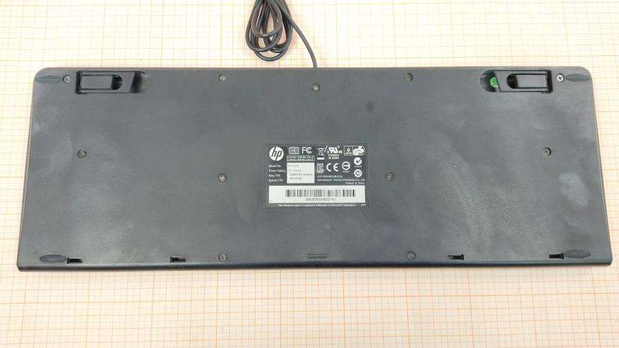 066-163-002 Клавиатура проводная HP KB-0316 #4