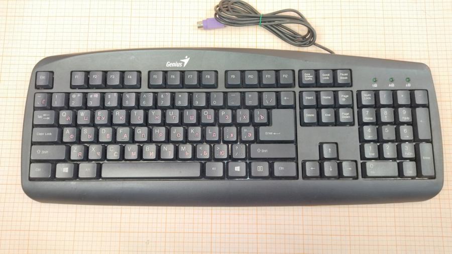 066-162-003 Клавиатура проводная Genius KB-110 #1