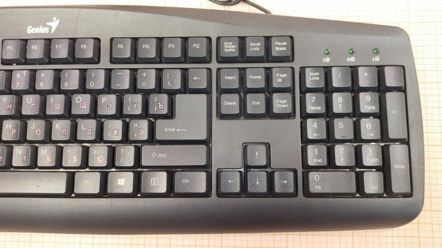 066-162-003 Клавиатура проводная Genius KB-110 #3
