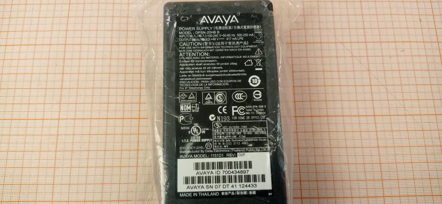 102-020-001 БП для IP телефона AVAYA 1151D1 #7