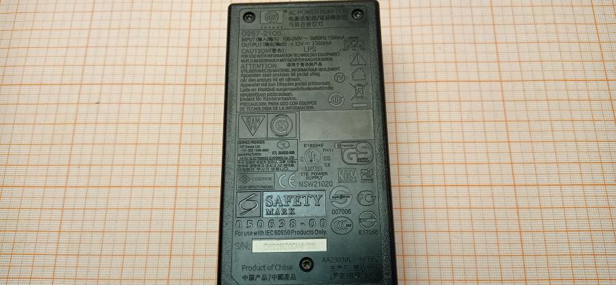 114-509-001 БП для принтера HP 0957-2105 #8