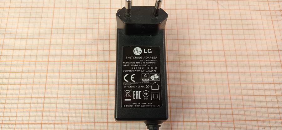 114-511-001 БП для мониторов LG ADS-18FSG-19 19016GPG #7