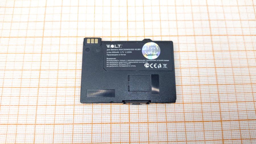 114-528-001 Аккумулятор для м/тел. W.O.L.T. WLBB1 #3