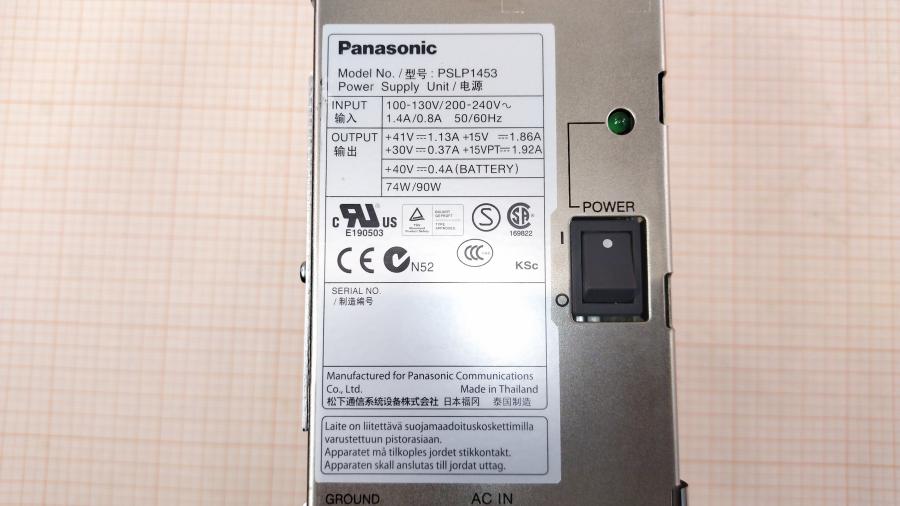 114-536-001 PSU PANASONIC PSU-S PSLP1453 #8