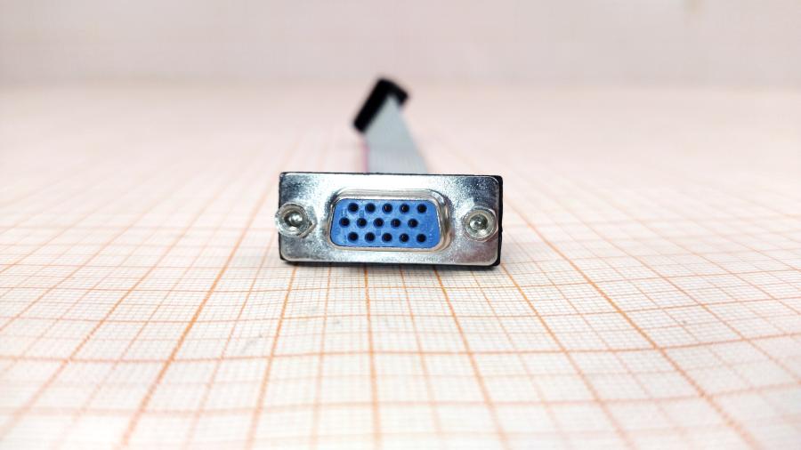 114-551-001 Планка расширения  VGA D-SUB (DB15) - IDC 12Pin #2