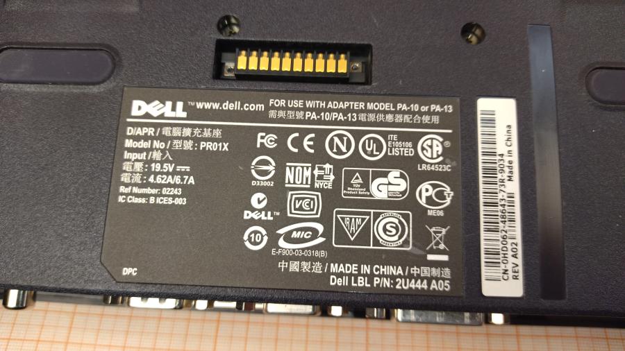 114-641-001 Док-станция DELL PR01X #14