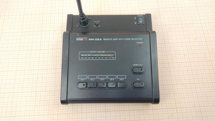 114-647-001 Микрофонная панель INTER-M RM-05 A #2