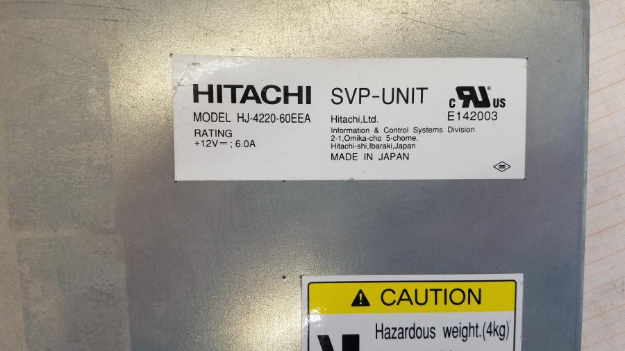 114-669-001 Сервисный процессор HITACHI HJ-4220-60EEA #4