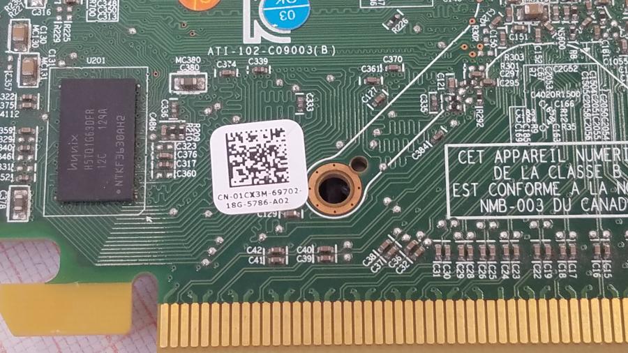 130-038-001 Radeon™ HD Series DELL 01CX3M AMD Radeon HD6350 #6