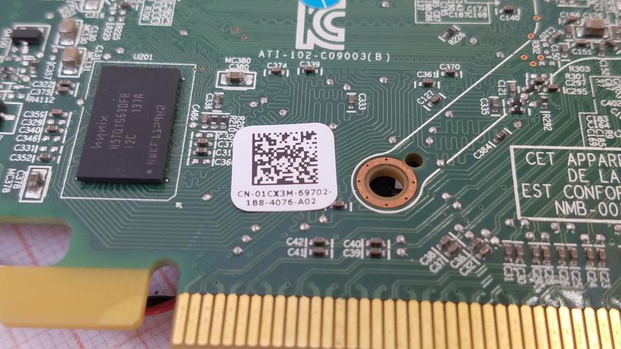 130-038-002 Radeon™ HD Series DELL 01CX3M AMD Radeon HD6350 #6