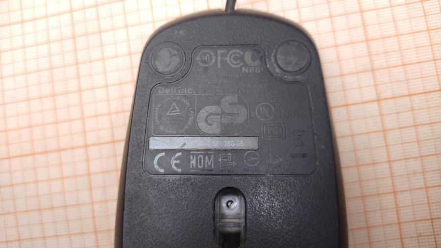 165-999-001 Мышь проводная DELL MS111-P #4
