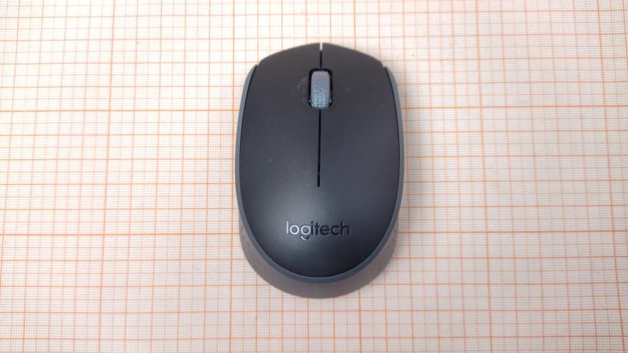 114-703-001 Мышь беспроводная Logitech M171 Black #2