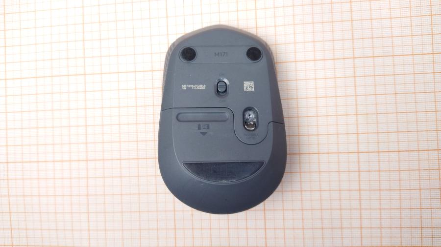 114-703-001 Мышь беспроводная Logitech M171 Black #3