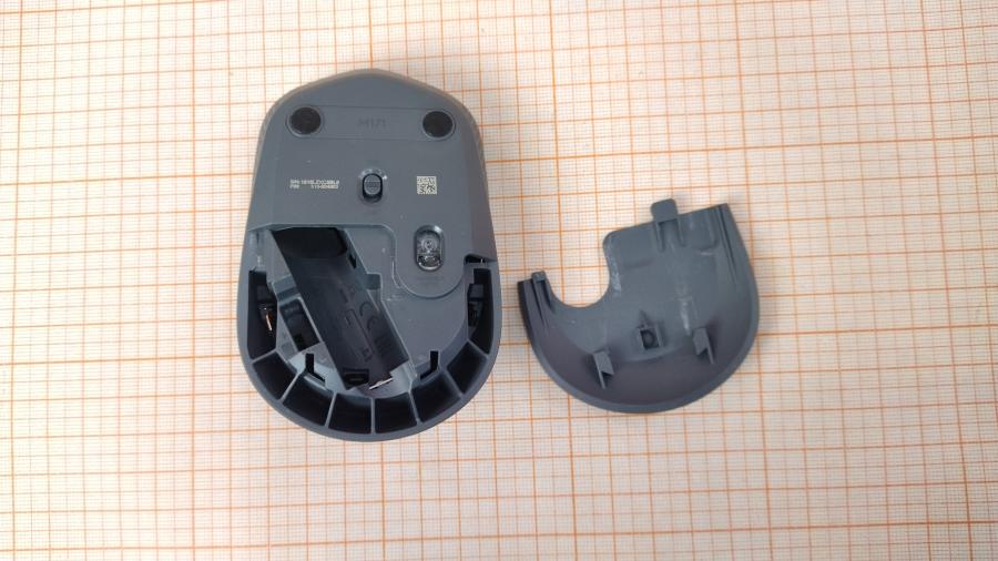 114-703-001 Мышь беспроводная Logitech M171 Black #4