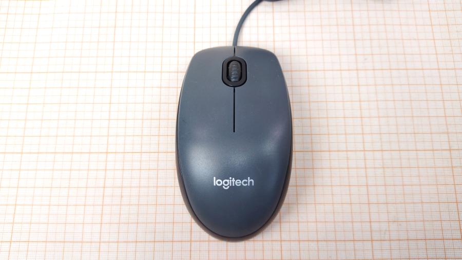 114-706-001 Мышь проводная Logitech M90 #2