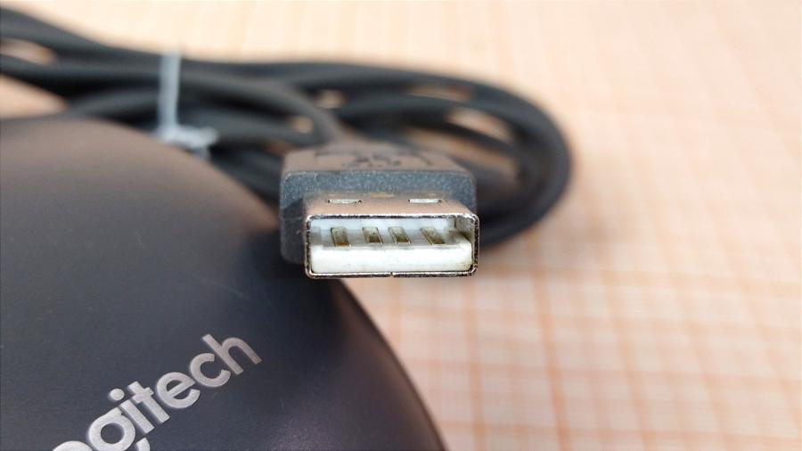 114-706-001 Мышь проводная Logitech M90 #5