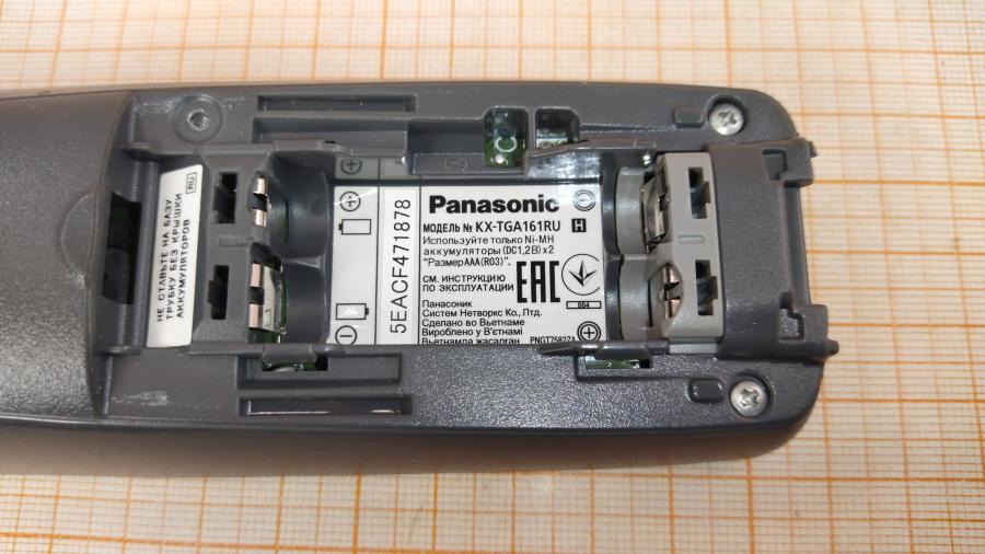 114-757-001 Телефон PANASONIC KX-TGA161RU #10